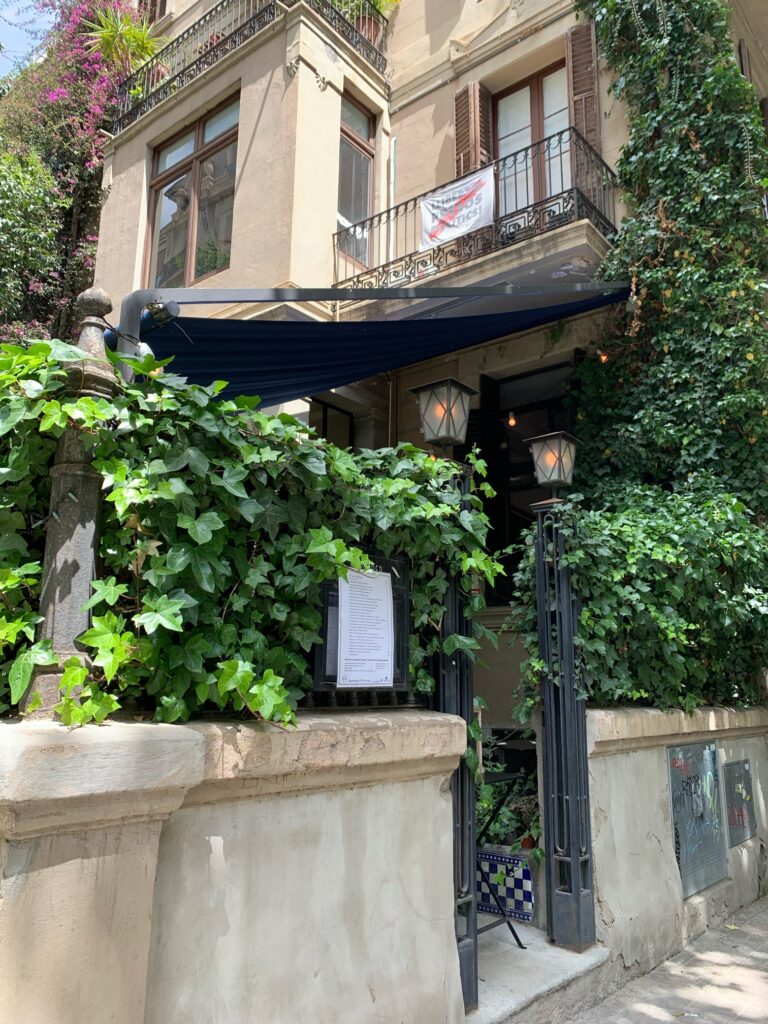 el mercader de l'eixampleバルセロナのお洒落レストラン