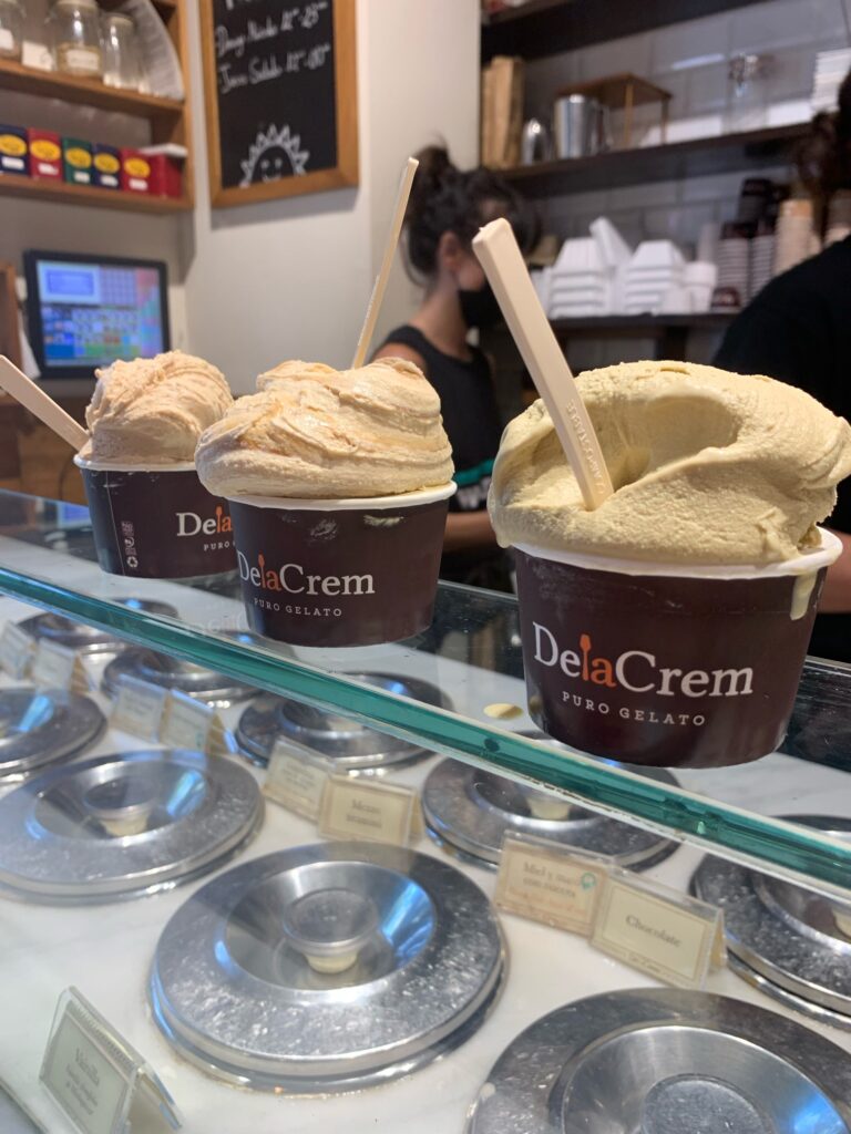 バルセロナの美味しいアイスクリーム屋さん、DelaCrem