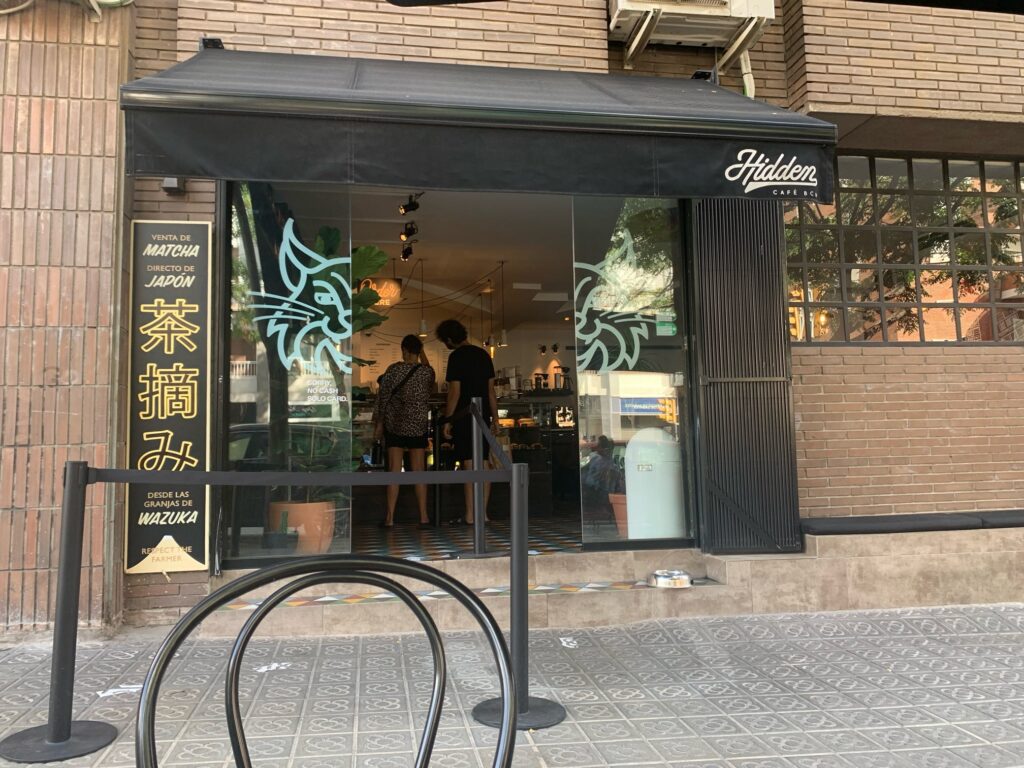 バルセロナのおしゃれカフェHidden Coffee Roasters