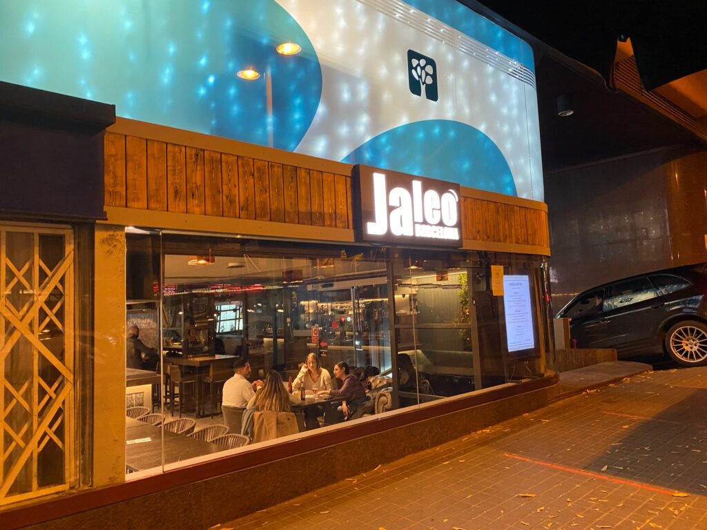 バルセロナのライブミュージックレストラン「Jaleo」