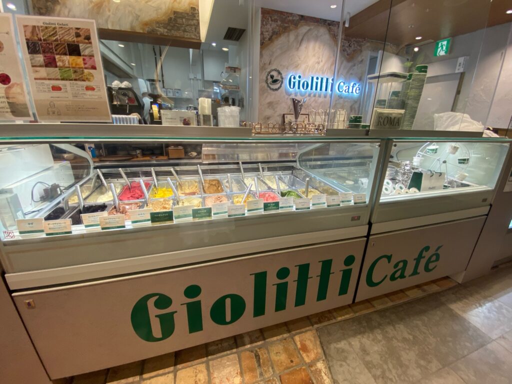 Giolitti Café（ジョリッティカフェ） 有楽町店で最高のジェラート