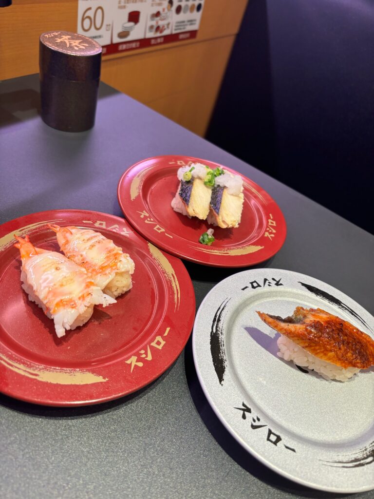 台湾で食べられる日本のお寿司！台湾のスシローは日本そのままのお味！