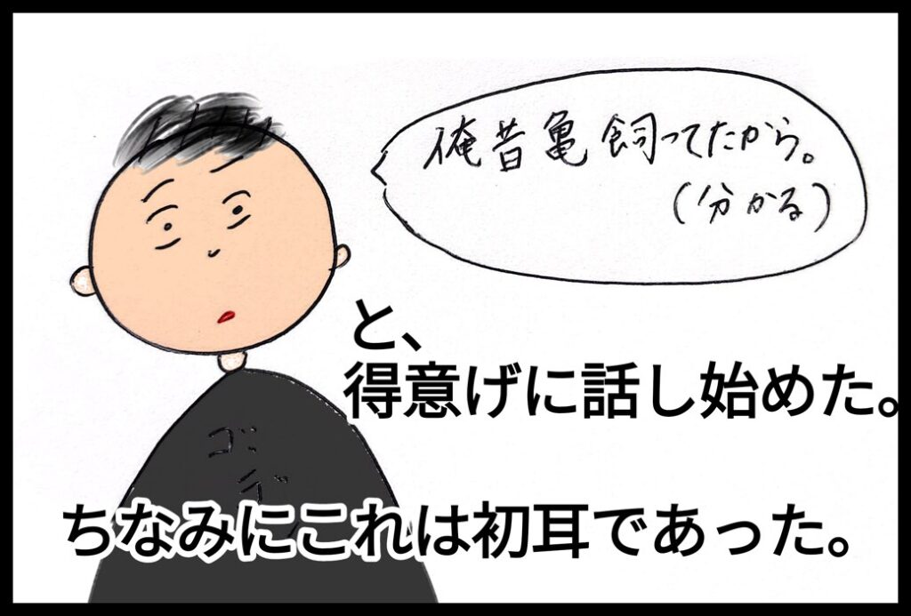 台湾（台北）で台湾人夫と亀がいるカフェに行った日の話のブログ、台湾人は皆亀を飼ってる？