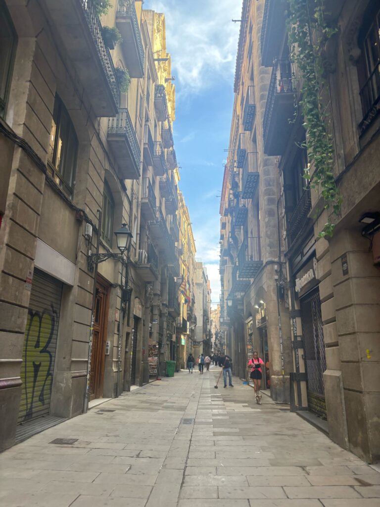 バルセロナ旅行、ゴシック地区散策日
