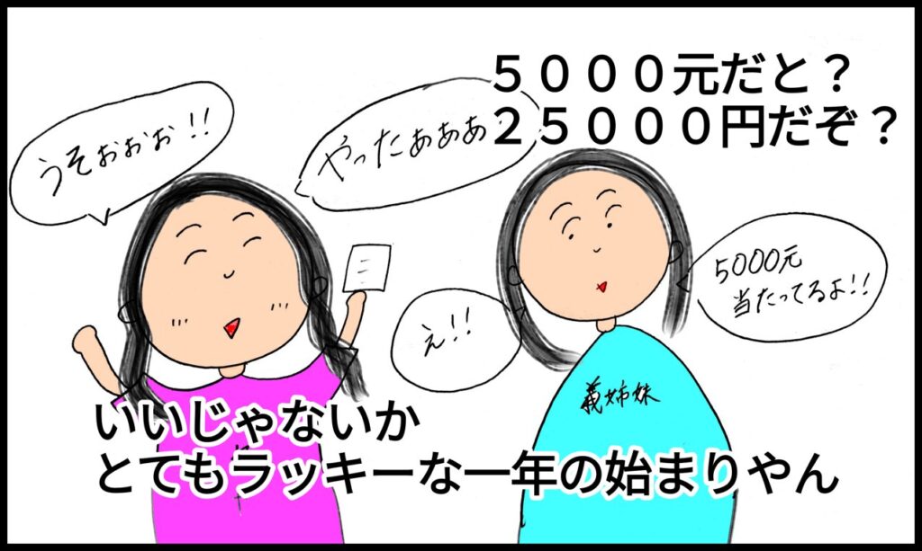 2025年の台湾旧正月の過ごし方、街や家はどこもかしこも旧正月ムード、スクラッチくじ「刮刮樂（グァグァラー）」